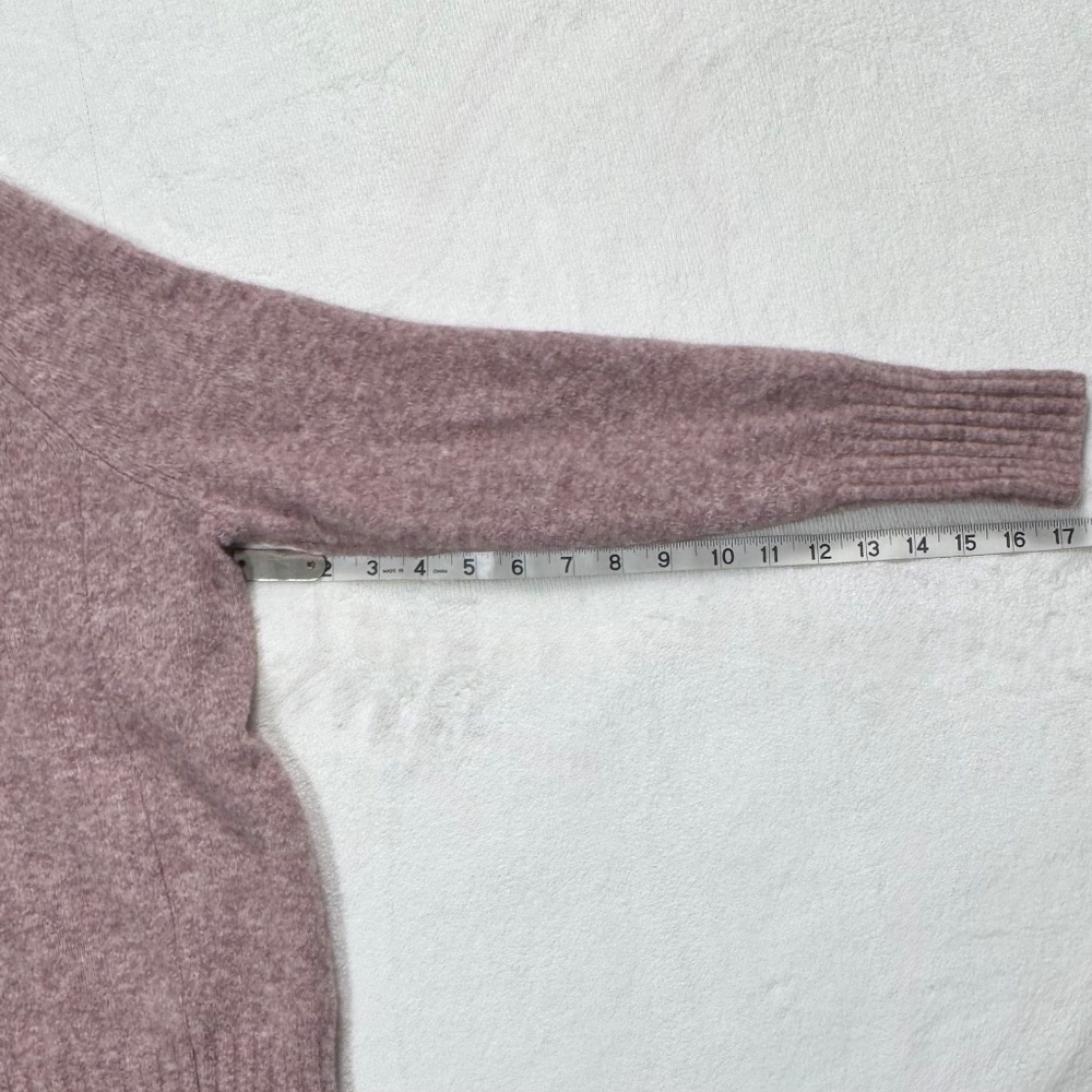 Babaton Plutarch Sweater Wool-blend Oversized Turtleneck Dusty Pink Size XS - Picture 15 of 15